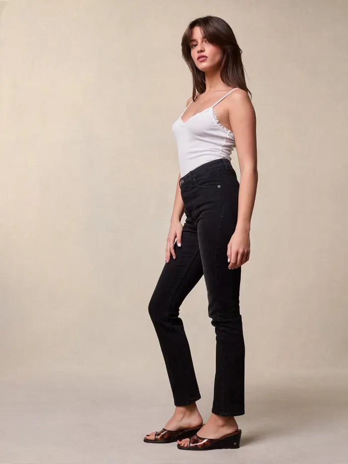 Rouje Denim Women Odeon Jeans Black Stone Simplenoirstonesimple