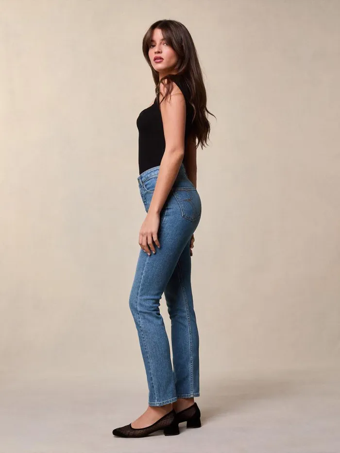 Rouje Denim Women Odeon Jeans Indigo Double Stoneindigodoublestone