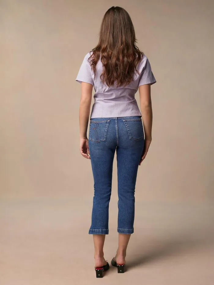 Rouje Denim Women Rivoli Jeans Denim Indigooriginal