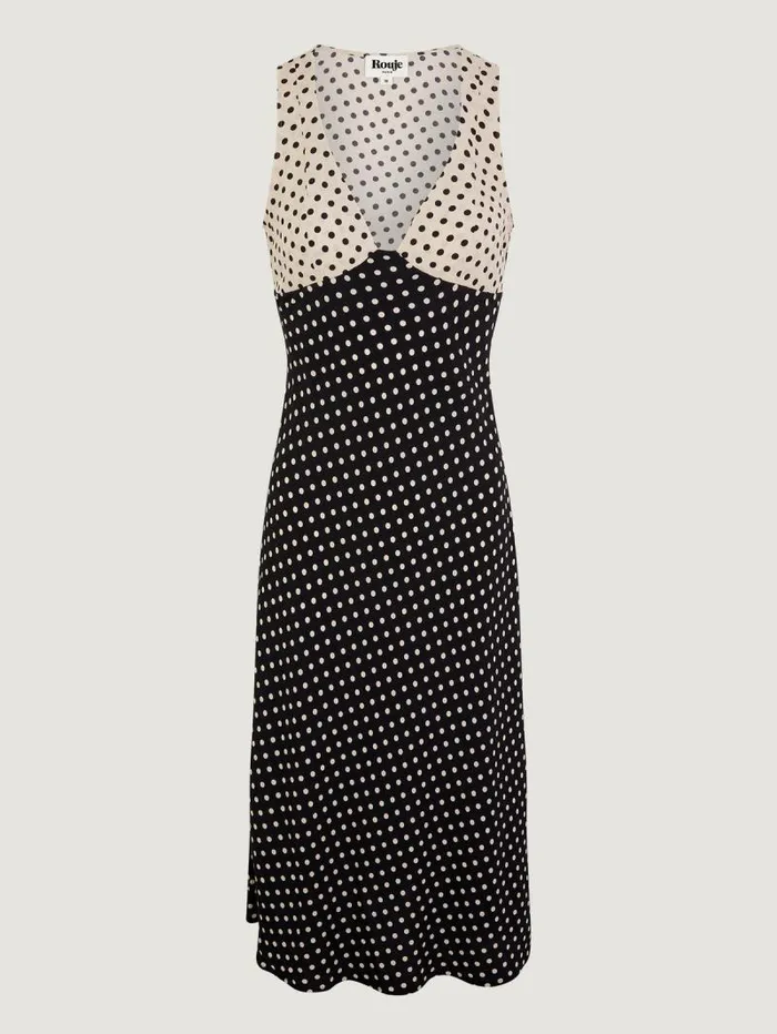 Rouje Dresses Women Alois Dress Pois Carmen Noir