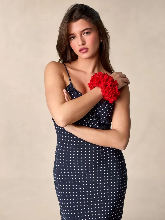 Rouje Dresses Women Daria Dress Mini Carmen Marine