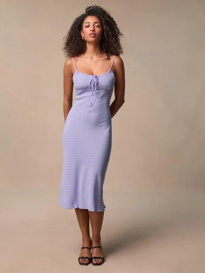Rouje Dresses Women Daria Dress Mini Carmen Violet