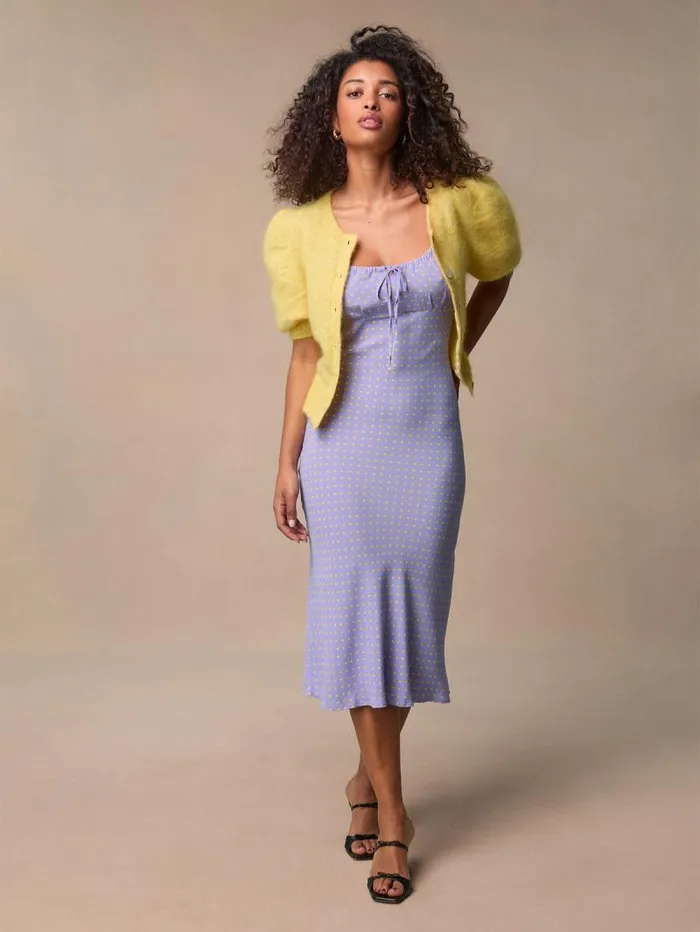 Rouje Dresses Women Daria Dress Mini Carmen Violet