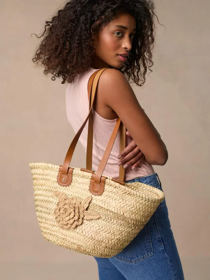 Rouje Dresses Women Dimanche Basket Bag Uni Naturel