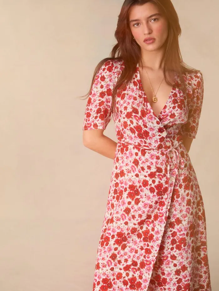 Rouje Dresses Women Gabin Dress Aster Rose