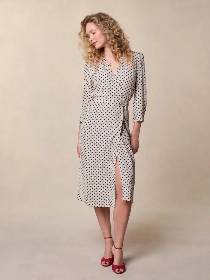 Rouje Dresses Women Gabin Dress Carmen Beige