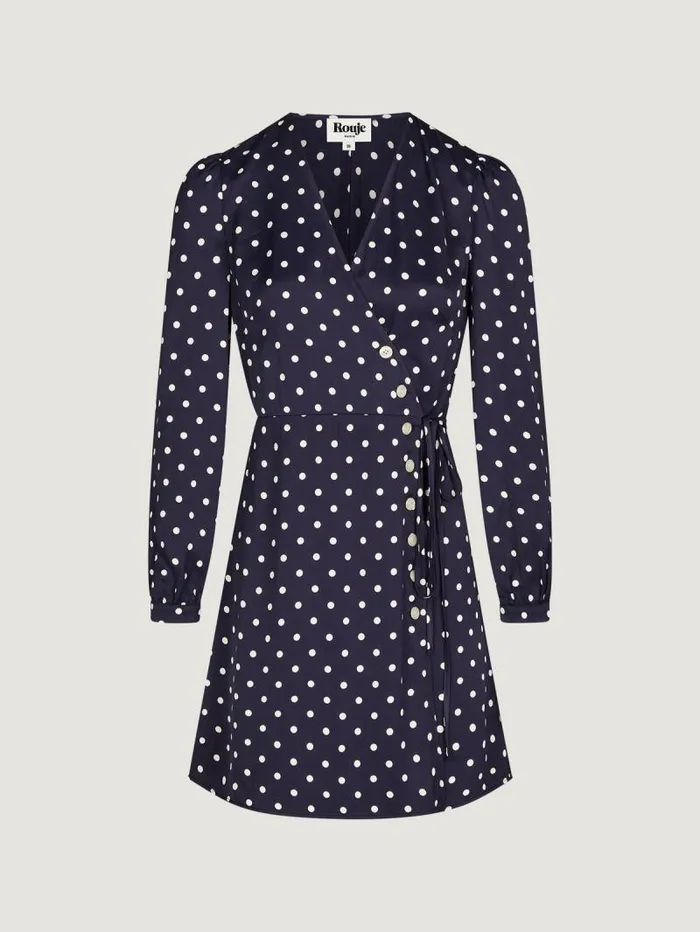 Rouje Dresses Women Gabinette Dress Pois Marine