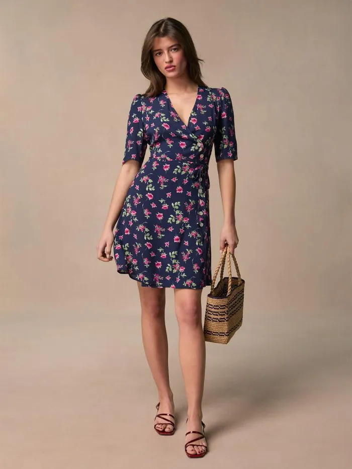Rouje Dresses Women Gabinette Dress Prairiefleurie Marine