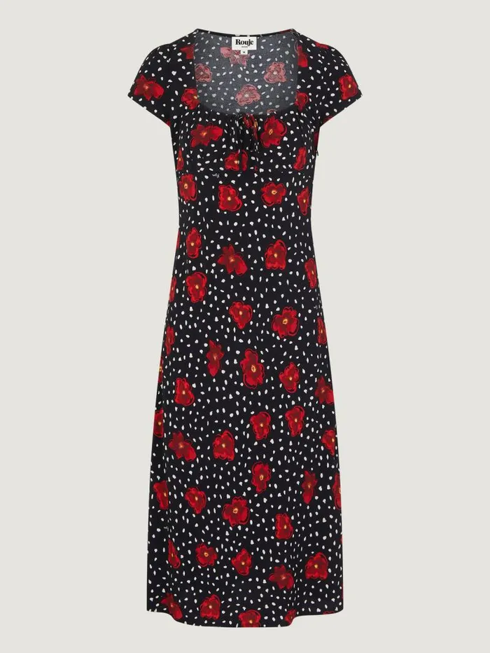 Rouje Dresses Women Ines Dress Fleursdete Noir