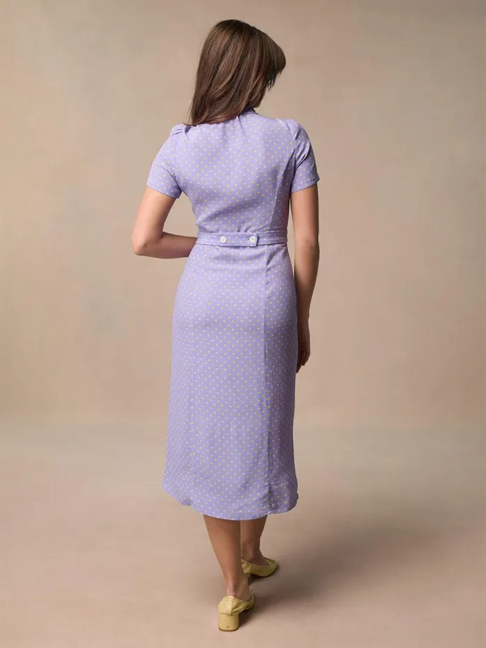 Rouje Dresses Women Marin Dress Mini Carmen Violet