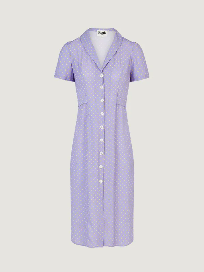 Rouje Dresses Women Marin Dress Mini Carmen Violet