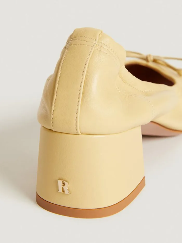 Rouje Dresses Women Nicoise Ballet Flats Cuir Sable