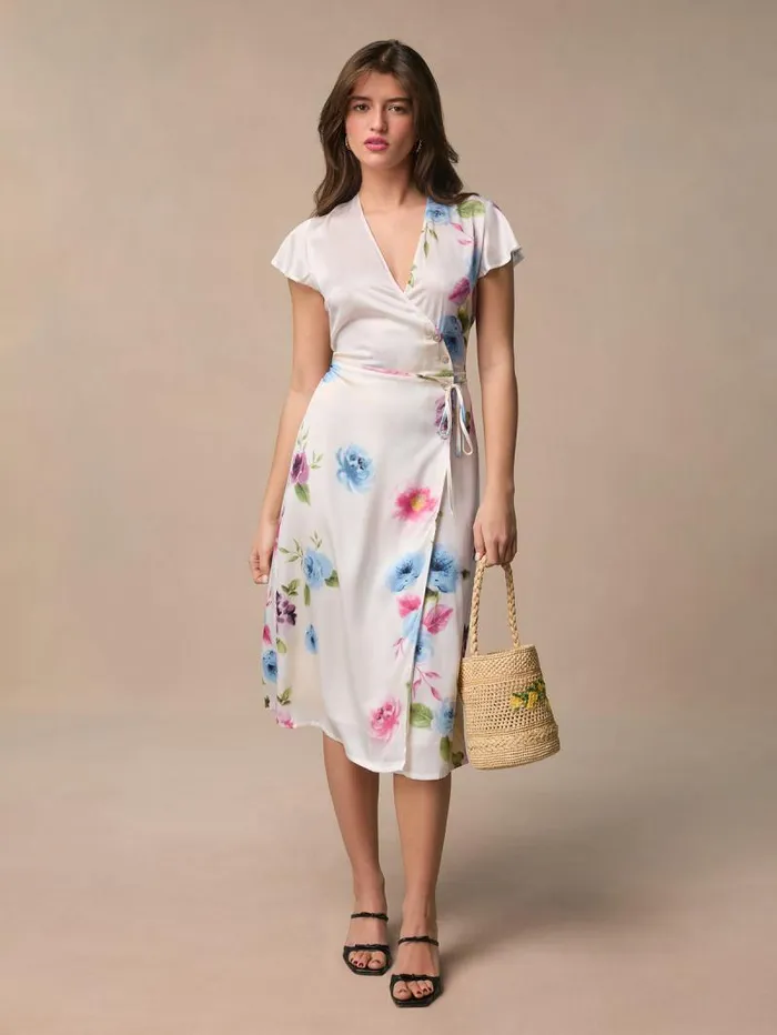 Rouje Dresses Women Robertine Dress Blossom Ecru