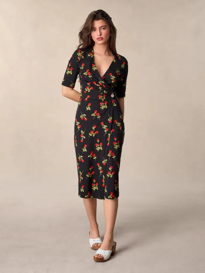 Rouje Dresses Women Roxy Dress Jetederoses Noir