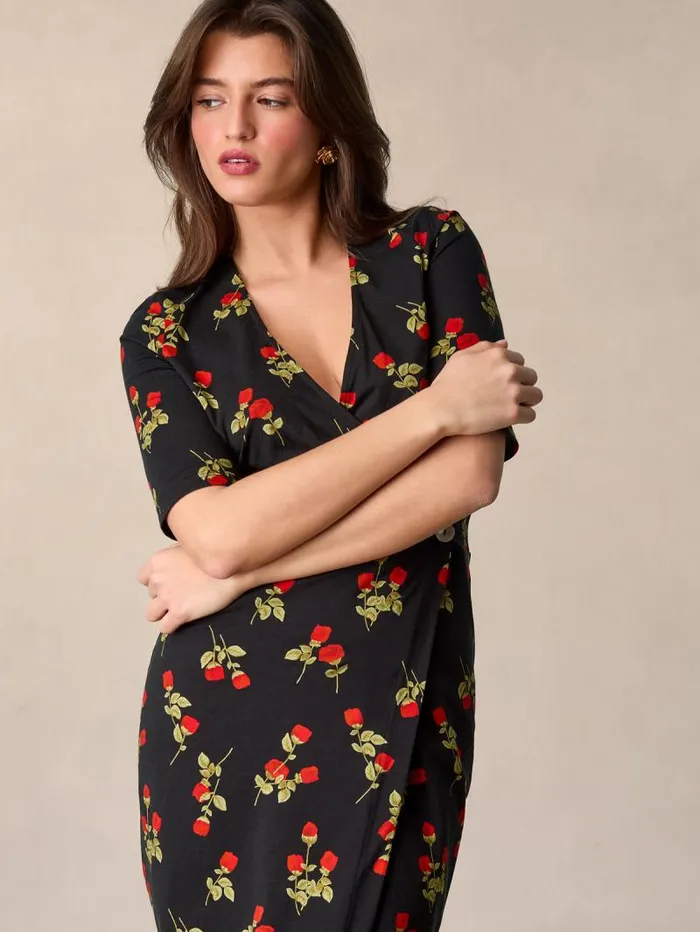 Rouje Dresses Women Roxy Dress Jetederoses Noir