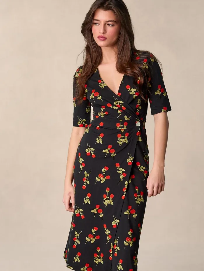 Rouje Dresses Women Roxy Dress Jetederoses Noir