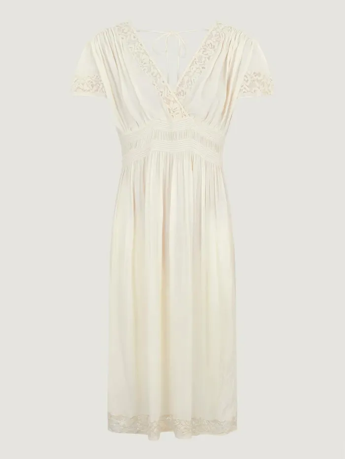 Rouje Dresses Women Ruthy Dress Uni Ecru