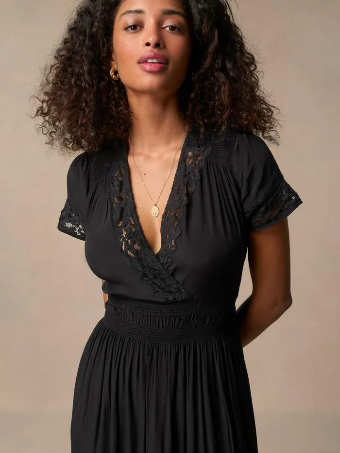 Rouje Dresses Women Ruthy Dress Uni Noir