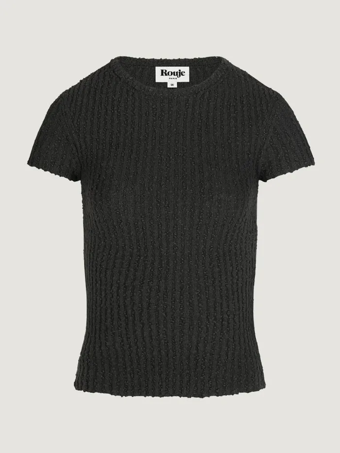Rouje Knits Women Aurelio Top Texture Plomb