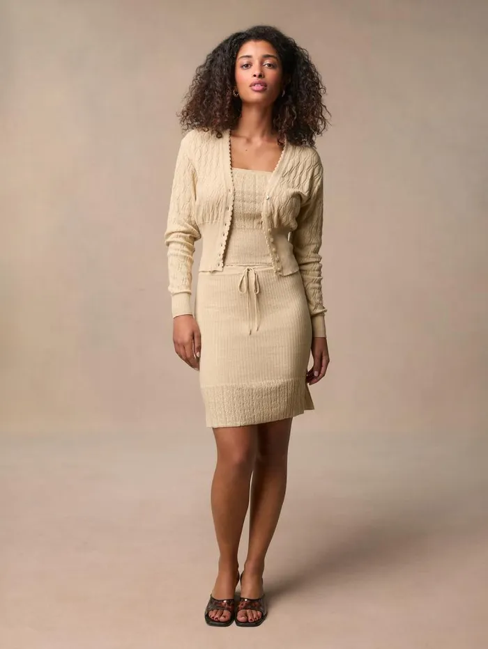 Rouje Knits Women Ismael Skirt Uni Sable