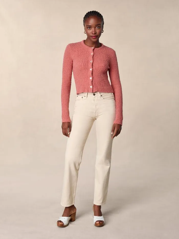 Rouje Knits Women Loica Cardigan Uni Blush