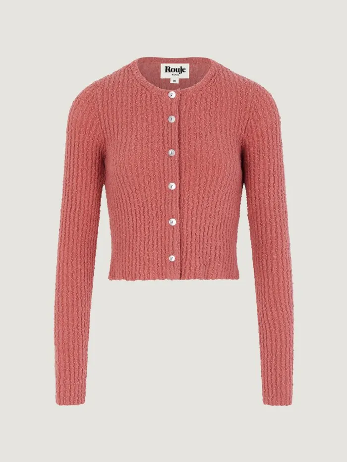 Rouje Knits Women Loica Cardigan Uni Blush