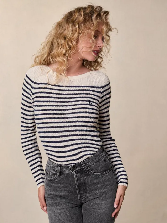 Rouje Knits Women Mylene Sweater Ray Meringue