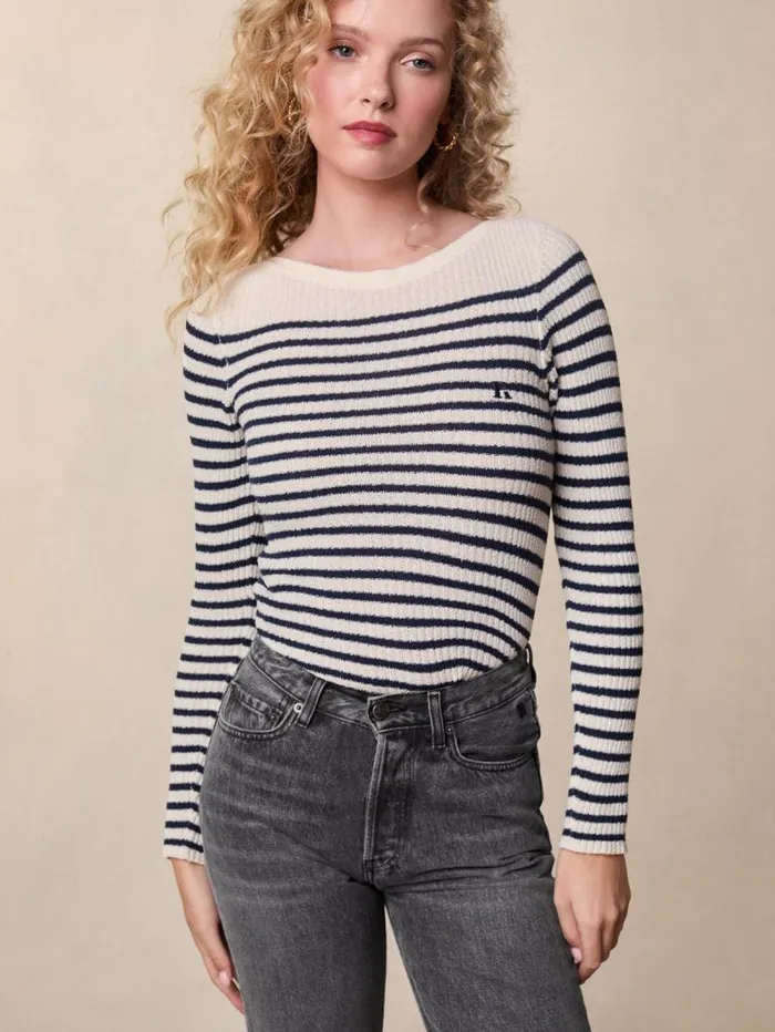 Rouje Knits Women Mylene Sweater Ray Meringue