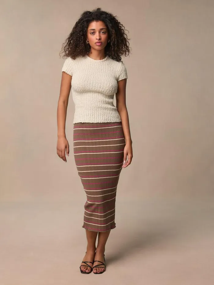 Rouje Knits Women Myrto Skirt Uni Marron