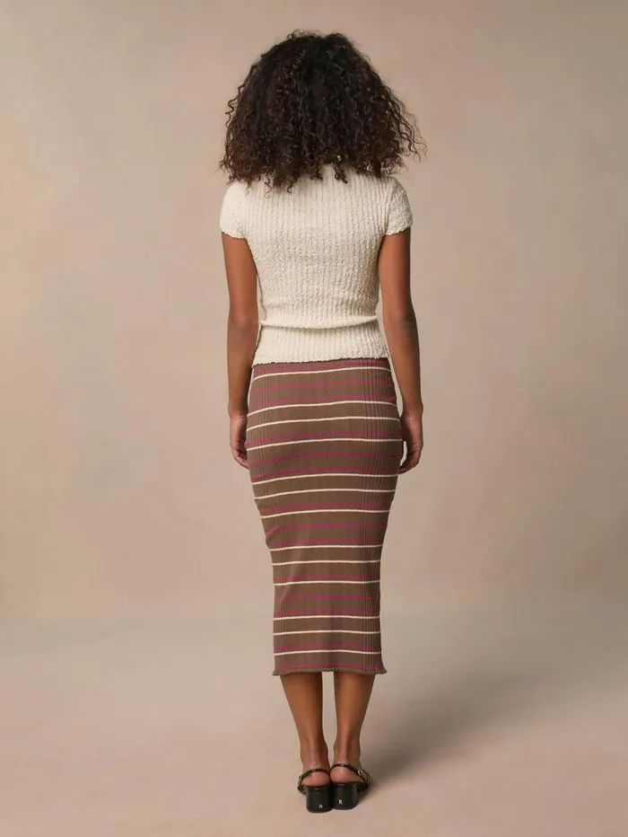 Rouje Knits Women Myrto Skirt Uni Marron