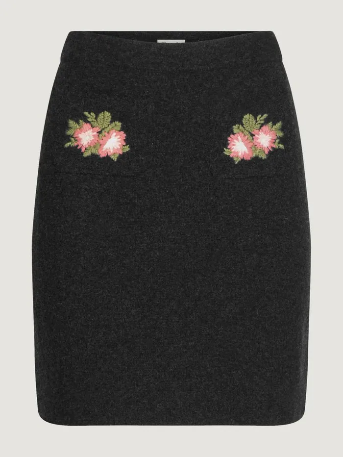 Rouje Knits Women Nam Skirt Uni Gris