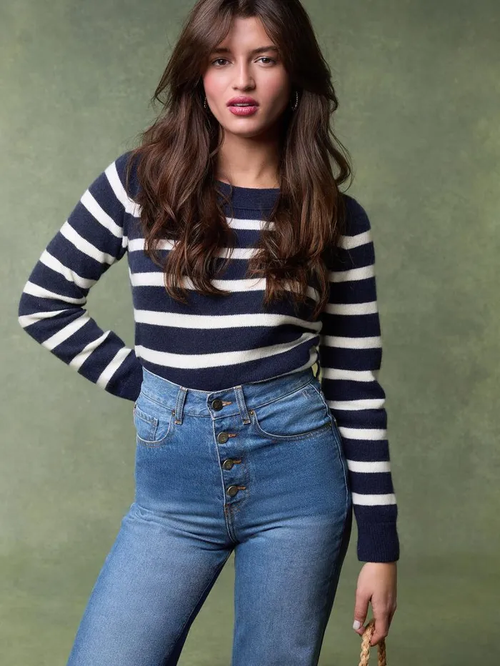 Rouje Knits Women Nella Sweater Ray Marine