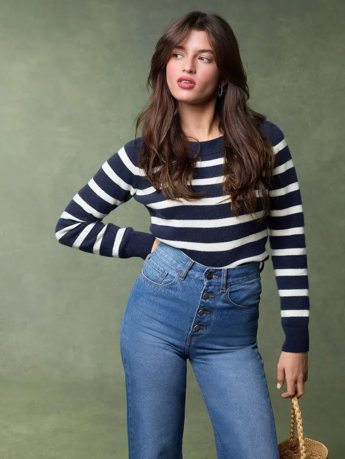 Rouje Knits Women Nella Sweater Ray Marine