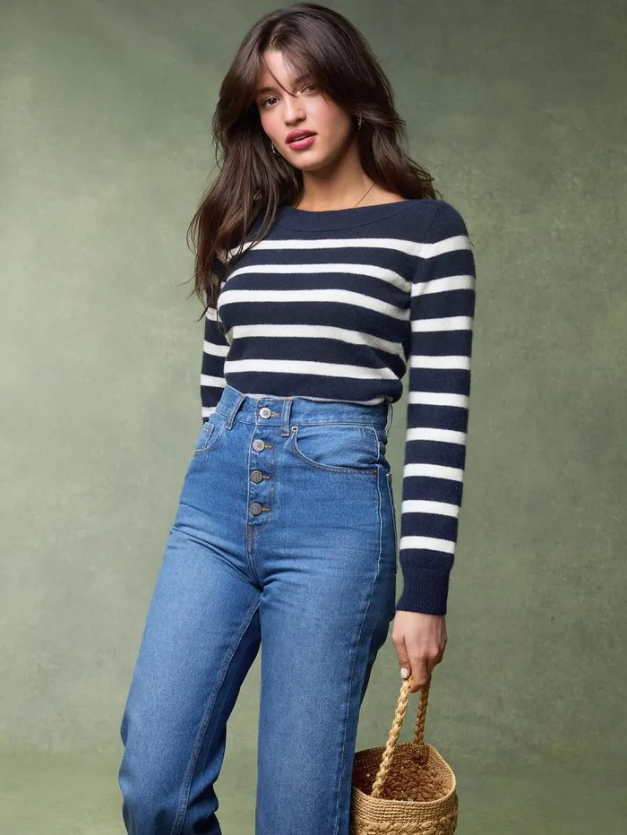 Rouje Knits Women Nella Sweater Ray Marine