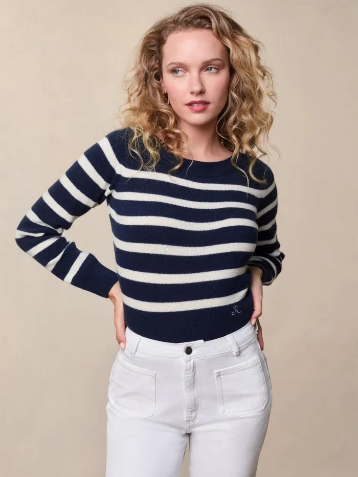 Rouje Knits Women Nella Sweater Ray Marine