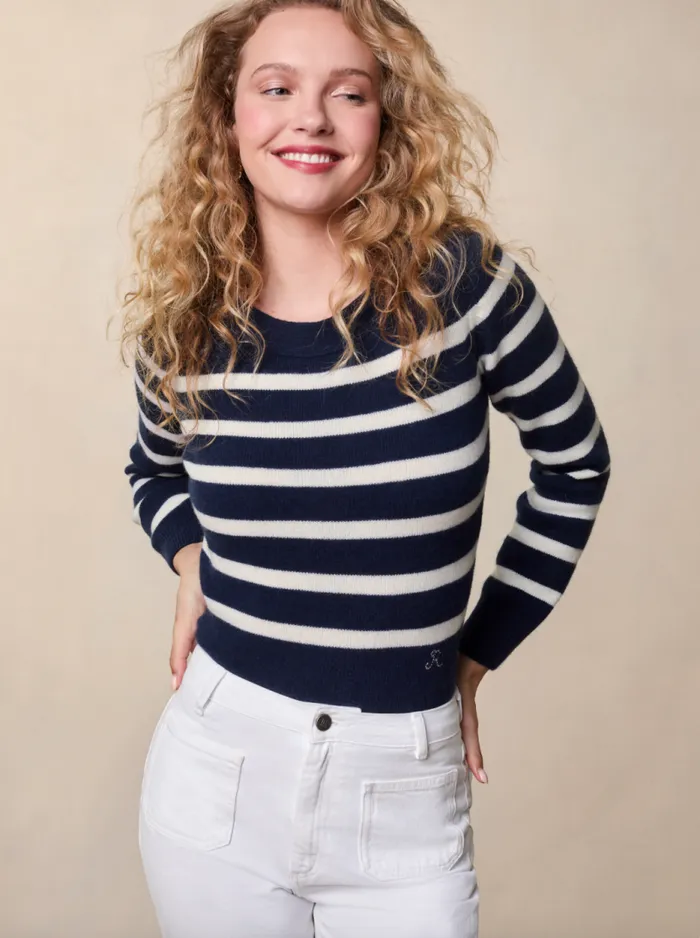 Rouje Knits Women Nella Sweater Ray Marine