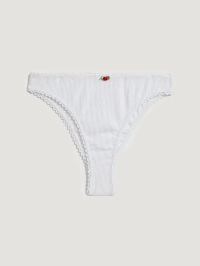 Rouje Lingerie Women Carmen Panties Uni Blanc