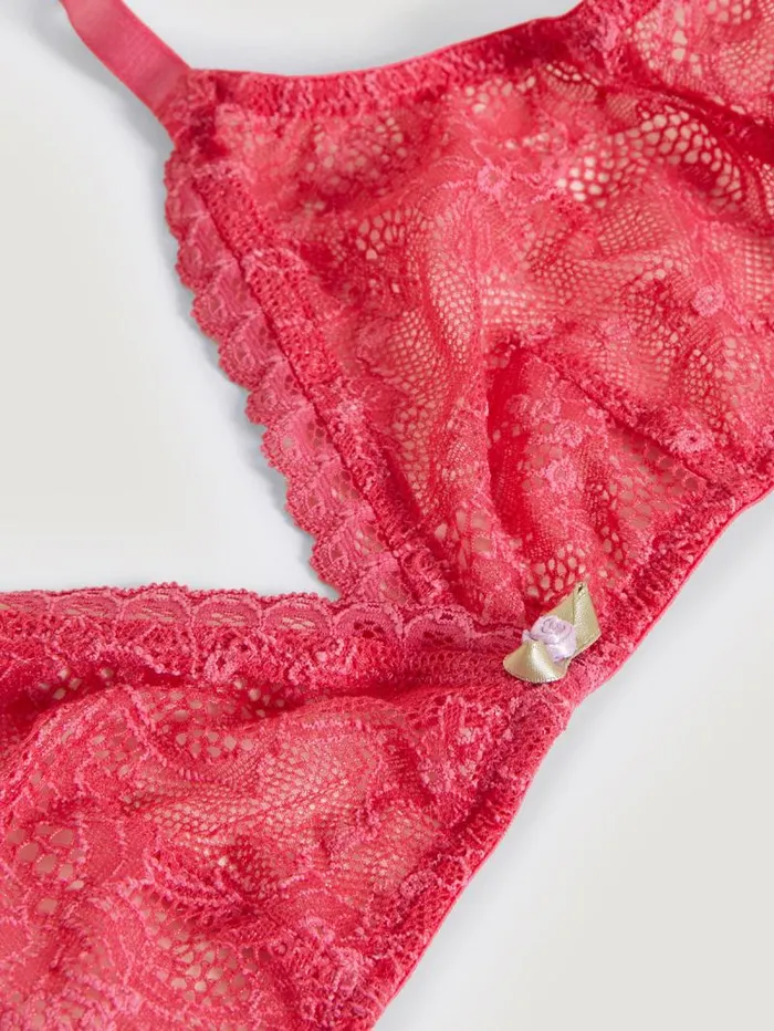 Rouje Lingerie Women Felicia Bra Cherry