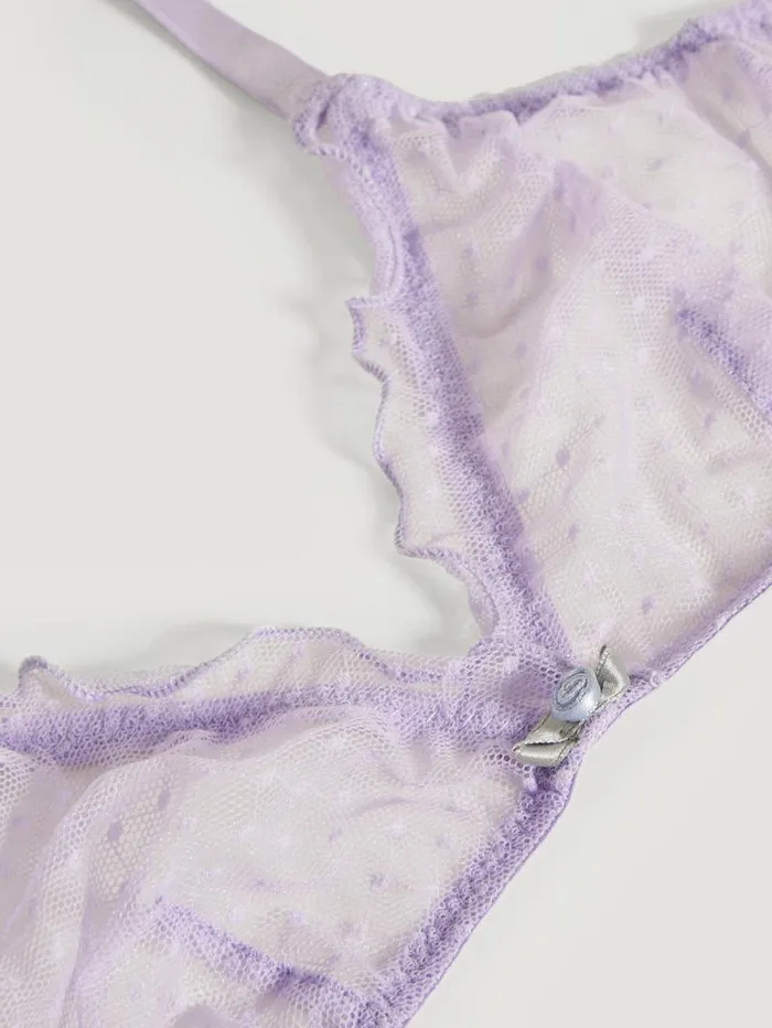 Rouje Lingerie Women Felicia Bra Purple