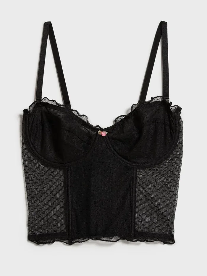 Rouje Lingerie Women Paco Top Black