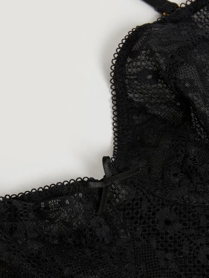 Rouje Lingerie Women Paco Top Dentelle Noir