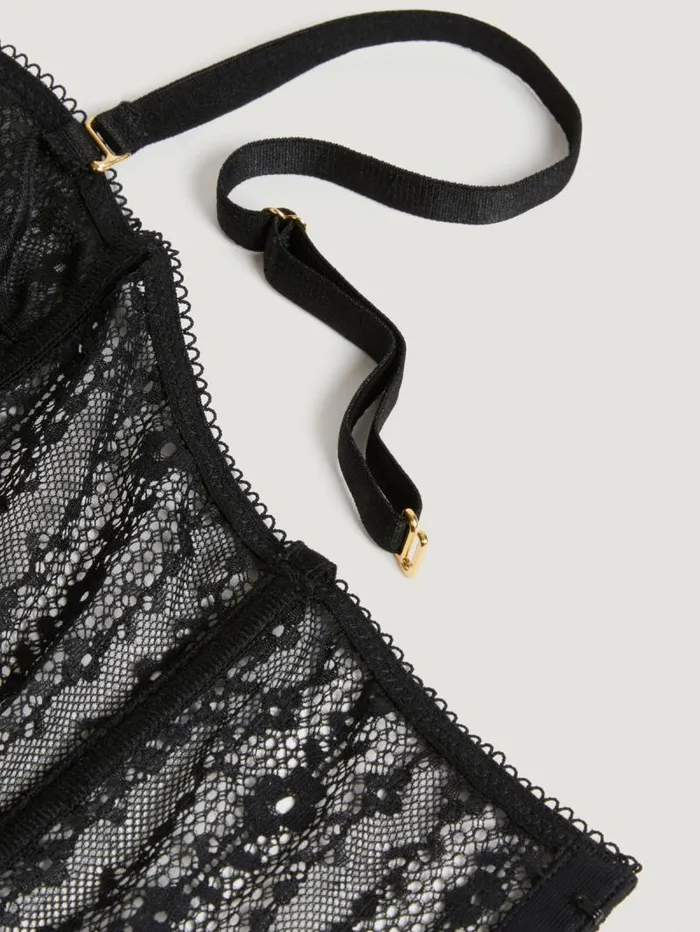 Rouje Lingerie Women Paco Top Dentelle Noir