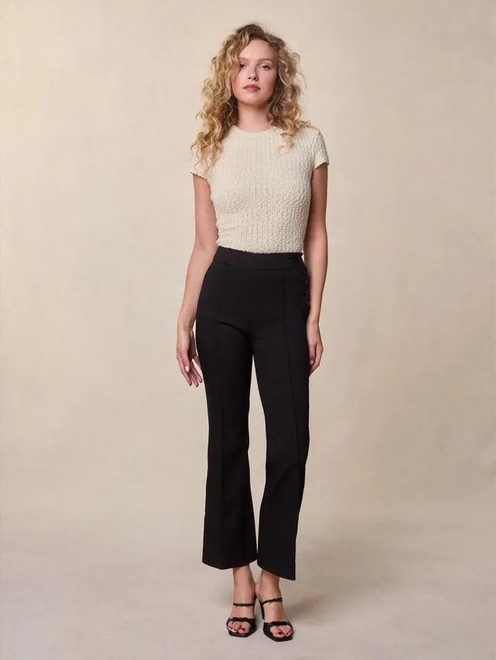Rouje Pants Women Joakim Pants Upcycled Uni Noir
