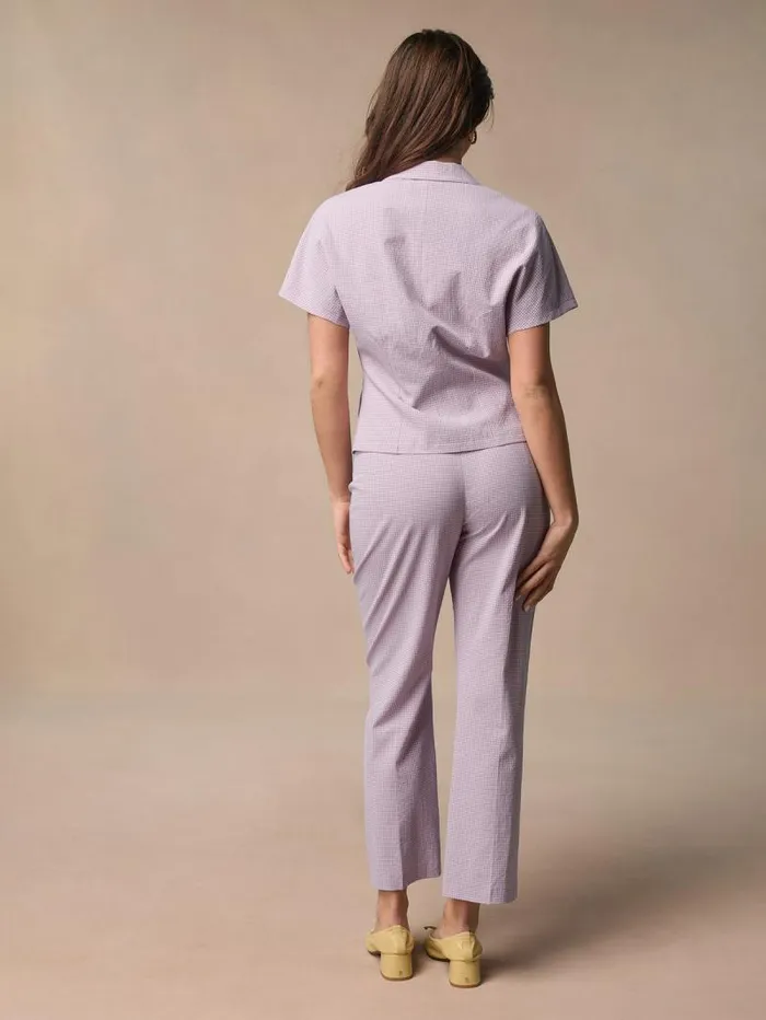 Rouje Pants Women Pat Pants Broderieanglaise Lilas