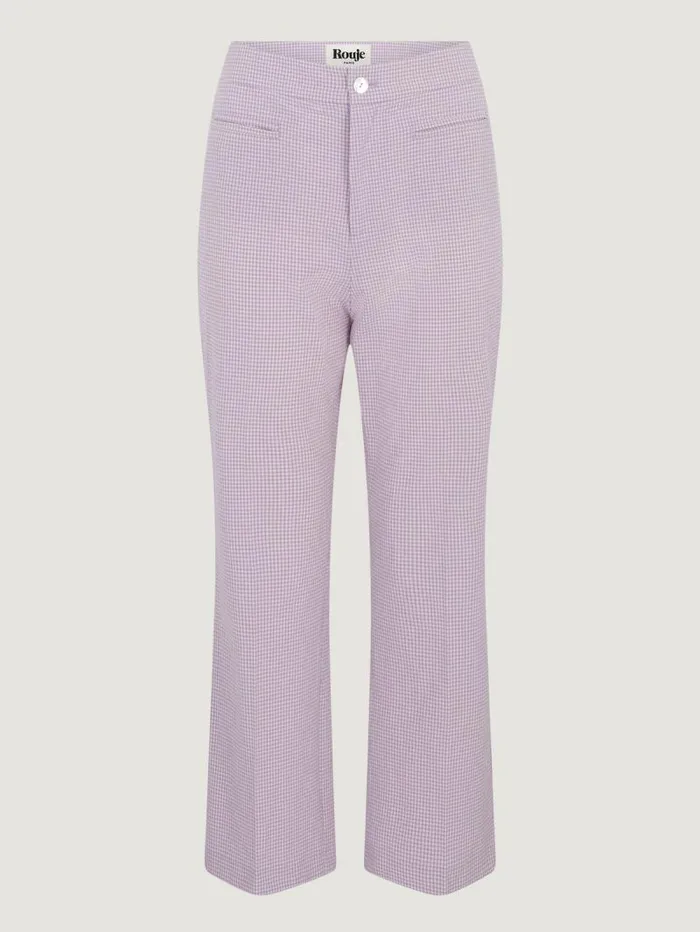 Rouje Pants Women Pat Pants Broderieanglaise Lilas