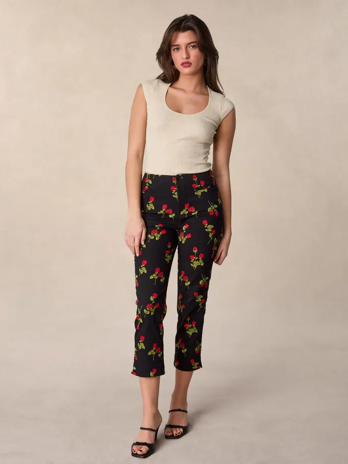 Rouje Pants Women Zita Pants Jetederoses Noir