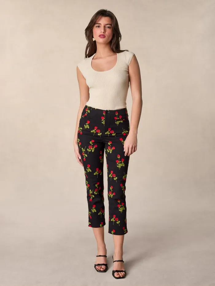 Rouje Pants Women Zita Pants Jetederoses Noir