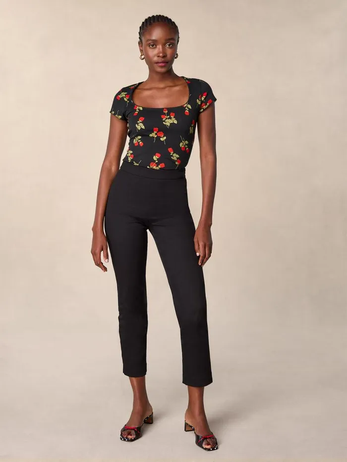 Rouje Pants Women Zoran Trousers Uni Noir