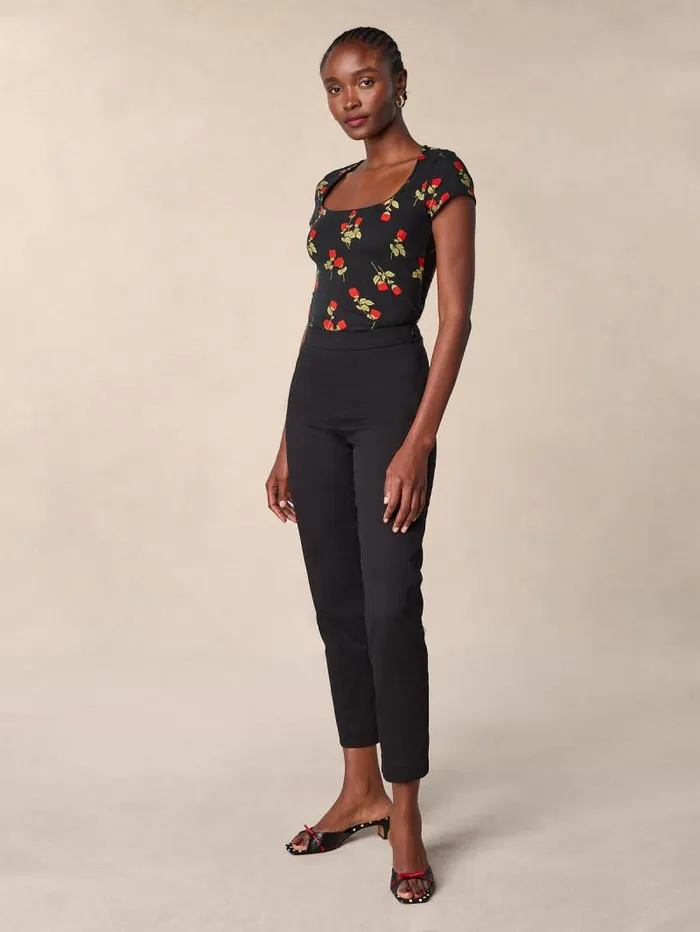 Rouje Pants Women Zoran Trousers Uni Noir