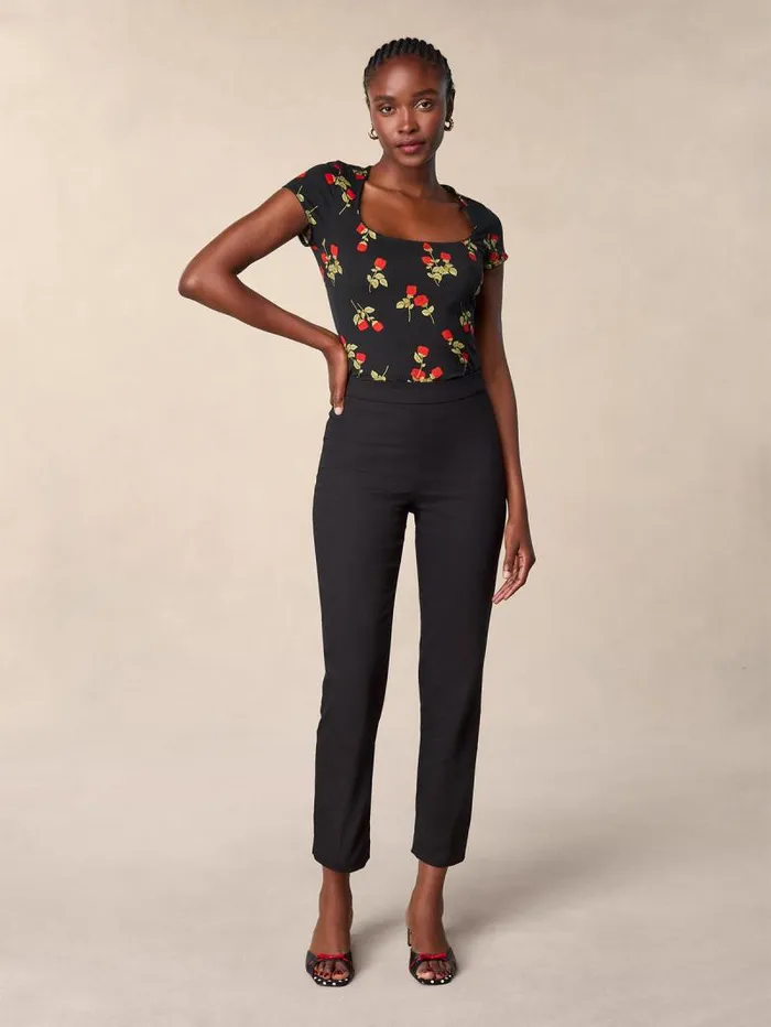 Rouje Pants Women Zoran Trousers Uni Noir